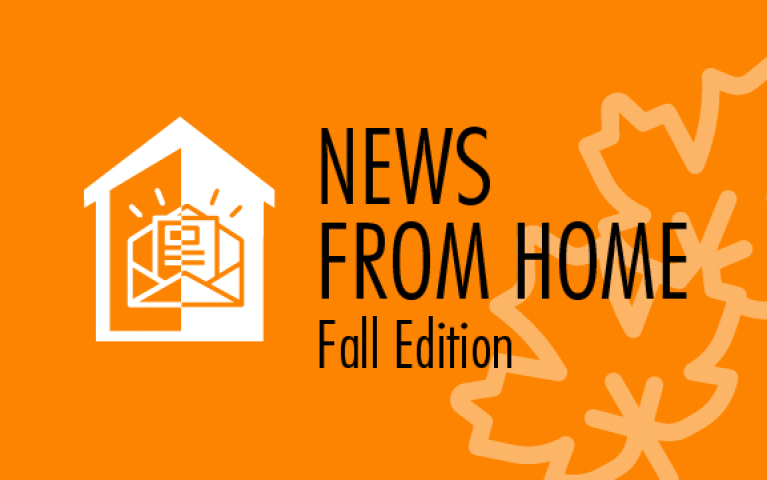 News from HOME Fall 2020