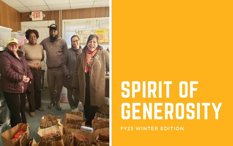 Spirit of Generosity: Pew, Gratitude for Growth Grant, and Thanksgiving