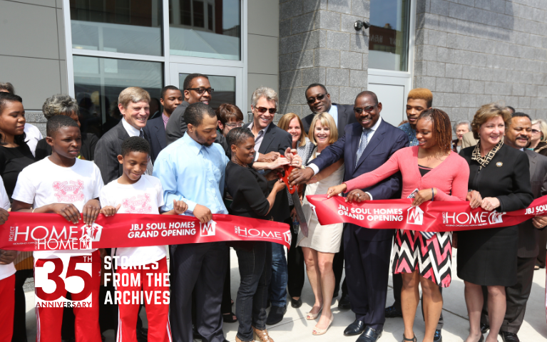 Ribbon cutting for JBJ Soul Homes