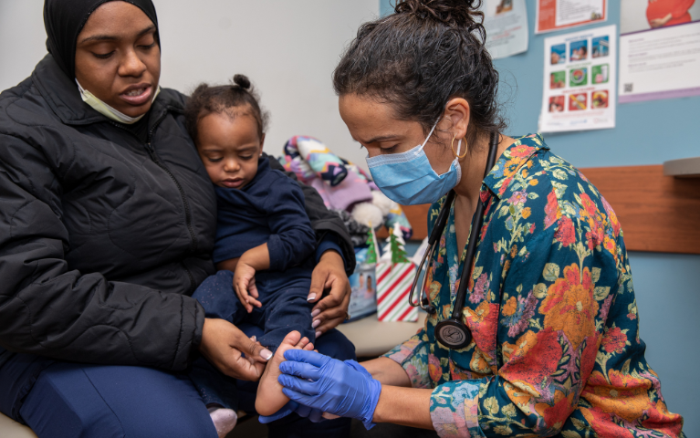 Moms and Babies at Stephen Klein Wellness Center