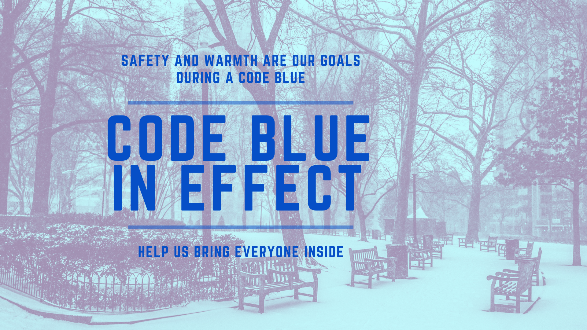 code blue graphic